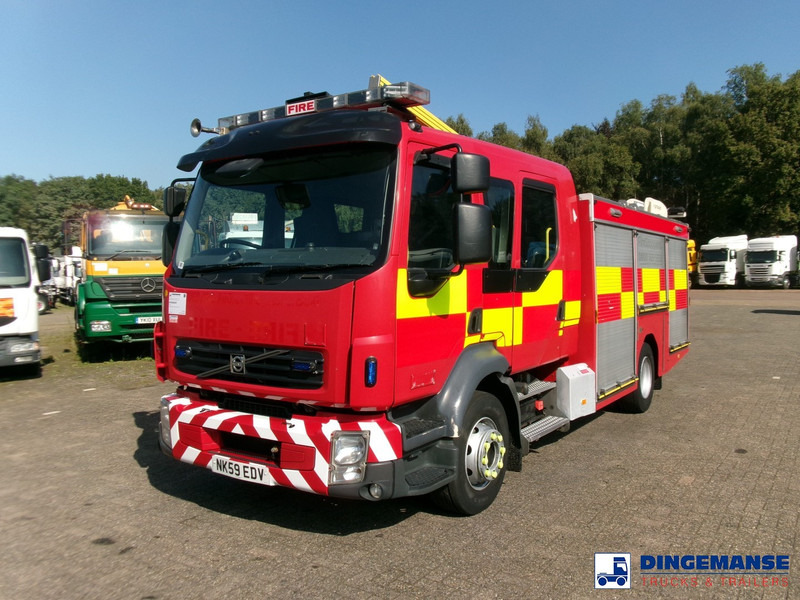 Volvo FL280 4X2 RHD crewcab fire engine + pump & watertank - Camión de bomberos: foto 1 Volvo FL280 4X2 RHD crewcab fire engine + pump & watertank - Camión de bomberos: foto 1