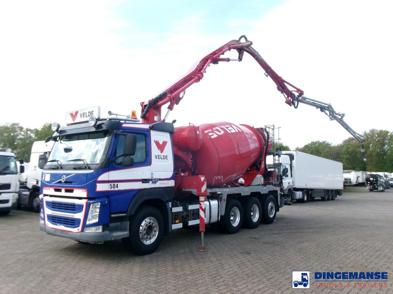 Volvo FM 420 8X4 Cifa MK25H concrete pump 25 m / mixer 7 m3 - Bomba de hormigón: foto 1 Volvo FM 420 8X4 Cifa MK25H concrete pump 25 m / mixer 7 m3 - Bomba de hormigón: foto 1