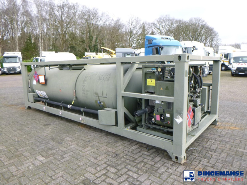 WEW (Westerwälder Eisenwerk) Fuel (kerosene, diesel) tank container 20 ft. inox 10 m3 / 1 comp + pump - Tanque de almacenamiento: foto 2 WEW (Westerwälder Eisenwerk) Fuel (kerosene, diesel) tank container 20 ft. inox 10 m3 / 1 comp + pump - Tanque de almacenamiento: foto 2