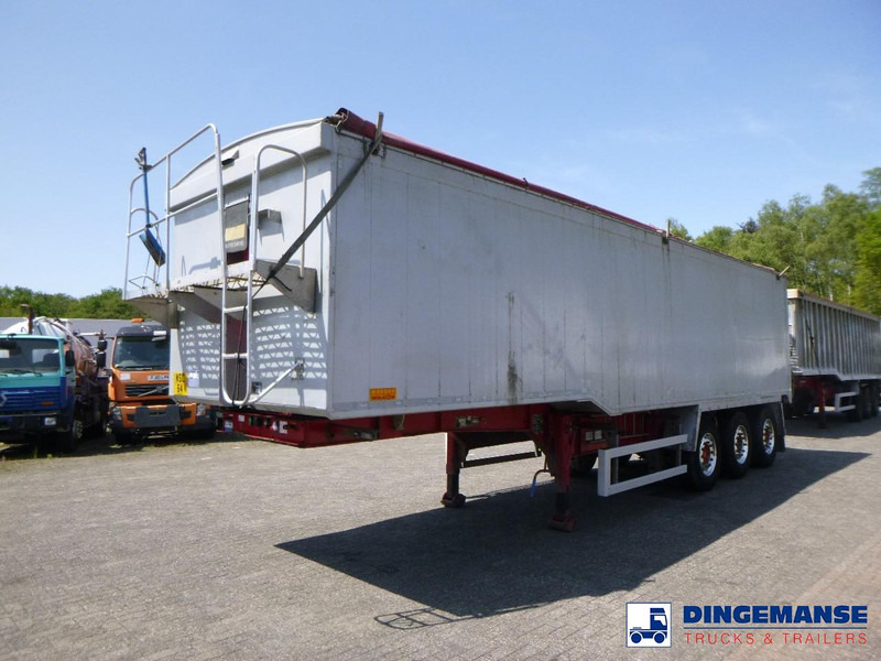 WILCOX Tipper trailer alu 55 m3 + tarpaulin - Semirremolque volquete: foto 1 WILCOX Tipper trailer alu 55 m3 + tarpaulin - Semirremolque volquete: foto 1