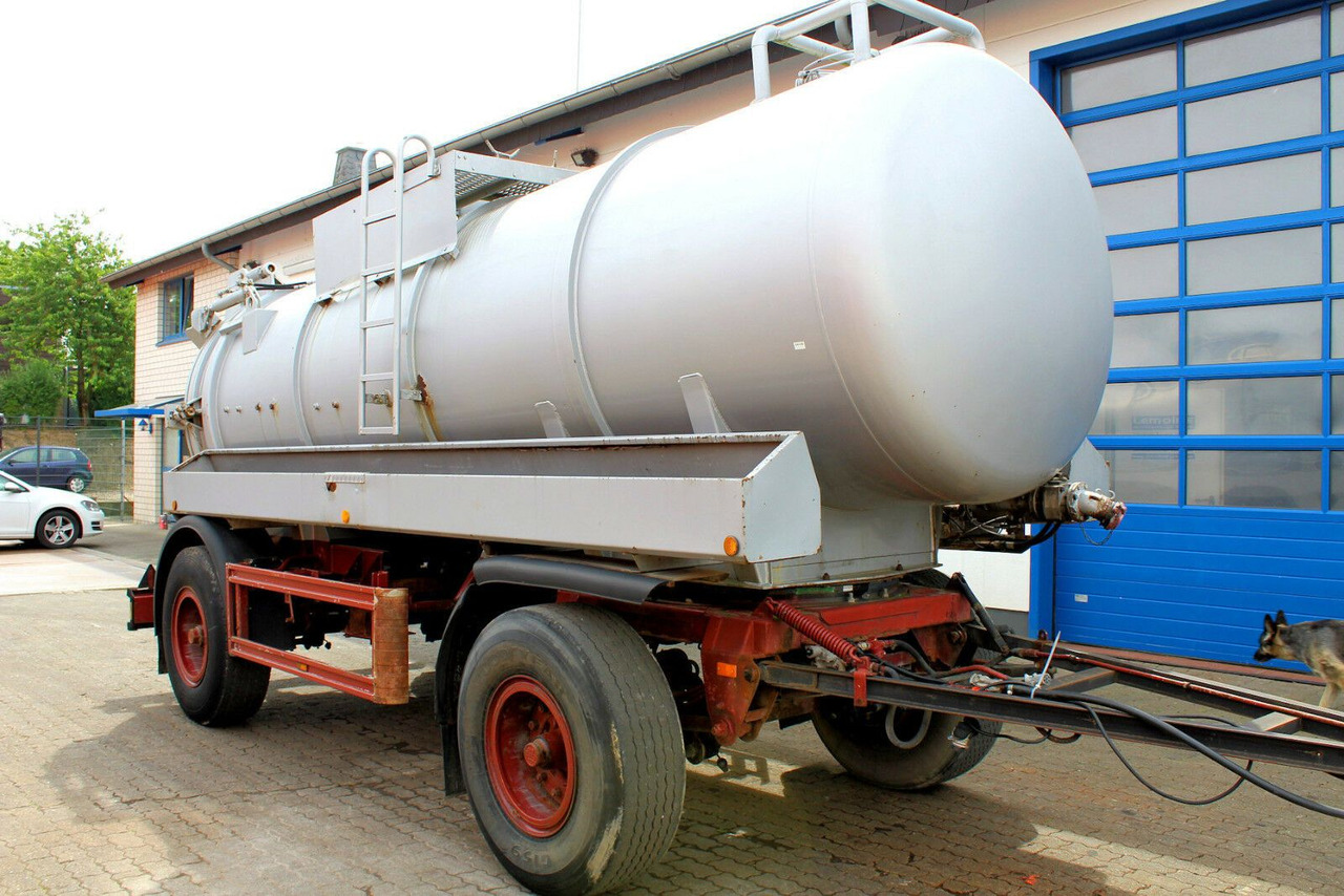 2-Achs Haller 12m³ Saug u. Druck Anhänger Ex-ADR - Remolque cisterna: foto 1 2-Achs Haller 12m³ Saug u. Druck Anhänger Ex-ADR - Remolque cisterna: foto 1