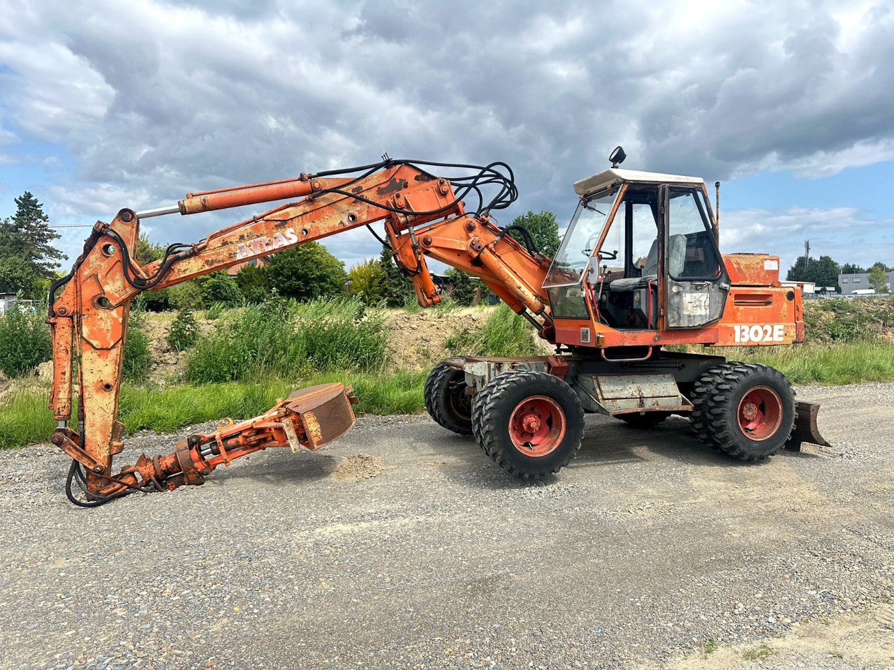 Atlas MOBILBAGGER 1302 E - Excavadora de ruedas: foto 4 Atlas MOBILBAGGER 1302 E - Excavadora de ruedas: foto 4