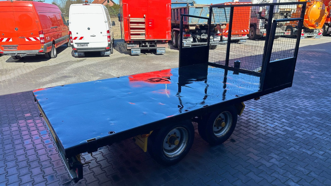 Blomenröhr 2-Achs Plattform SDAH 8,5T - Remolque plataforma/ Caja abierta: foto 2 Blomenröhr 2-Achs Plattform SDAH 8,5T - Remolque plataforma/ Caja abierta: foto 2