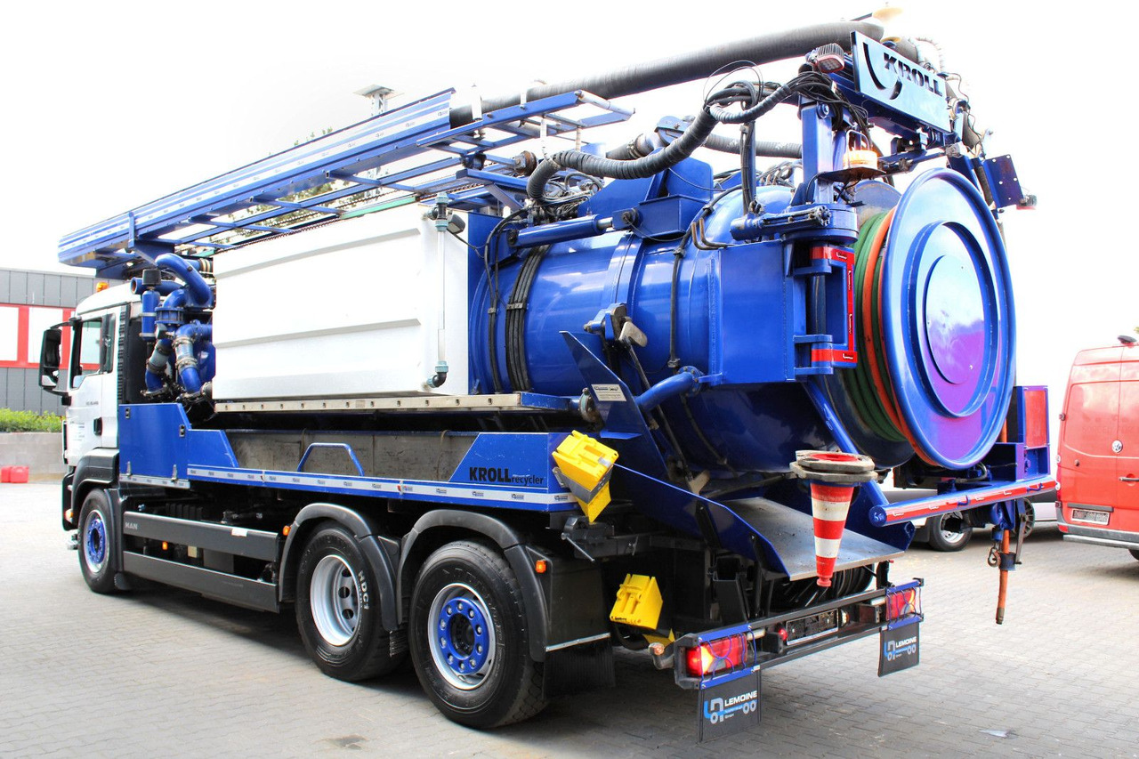 MAN TGS 28.440 6x2 Kroll 14,5m³ W-Rückgewinner KOMBI - Limpieza de alcantarillado: foto 4 MAN TGS 28.440 6x2 Kroll 14,5m³ W-Rückgewinner KOMBI - Limpieza de alcantarillado: foto 4