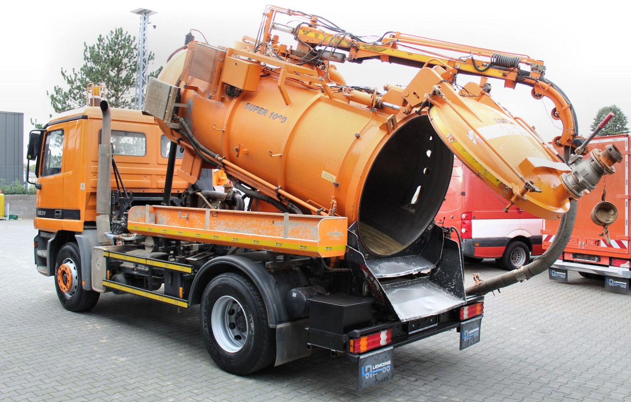 Mercedes-Benz Actros 1831 4x2 Hellmers 6,5m³ V2A INOX Kipper - Limpieza de alcantarillado: foto 3 Mercedes-Benz Actros 1831 4x2 Hellmers 6,5m³ V2A INOX Kipper - Limpieza de alcantarillado: foto 3