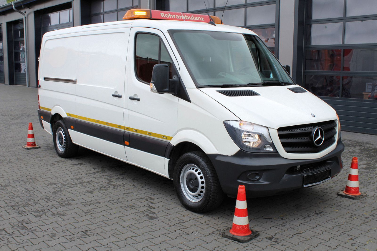 Mercedes-Benz Sprinter 316 CDI + Leistikow 1m³ HD-Spüler 3,5t - Limpieza de alcantarillado: foto 1 Mercedes-Benz Sprinter 316 CDI + Leistikow 1m³ HD-Spüler 3,5t - Limpieza de alcantarillado: foto 1