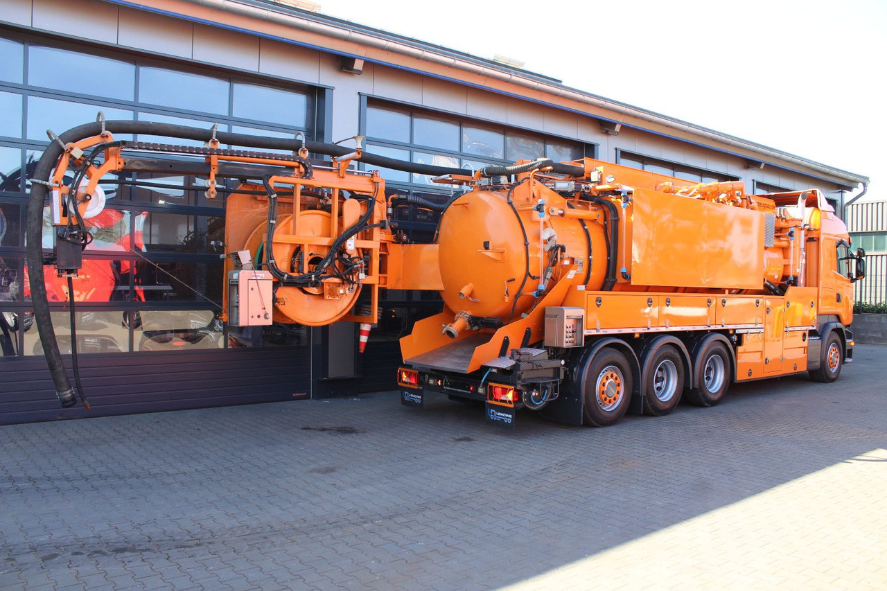 Limpieza de alcantarillado Scania R450 8x4 Kroll 19m³ Wasserrückgewinner Kombi-HD: foto 6 Limpieza de alcantarillado Scania R450 8x4 Kroll 19m³ Wasserrückgewinner Kombi-HD: foto 6