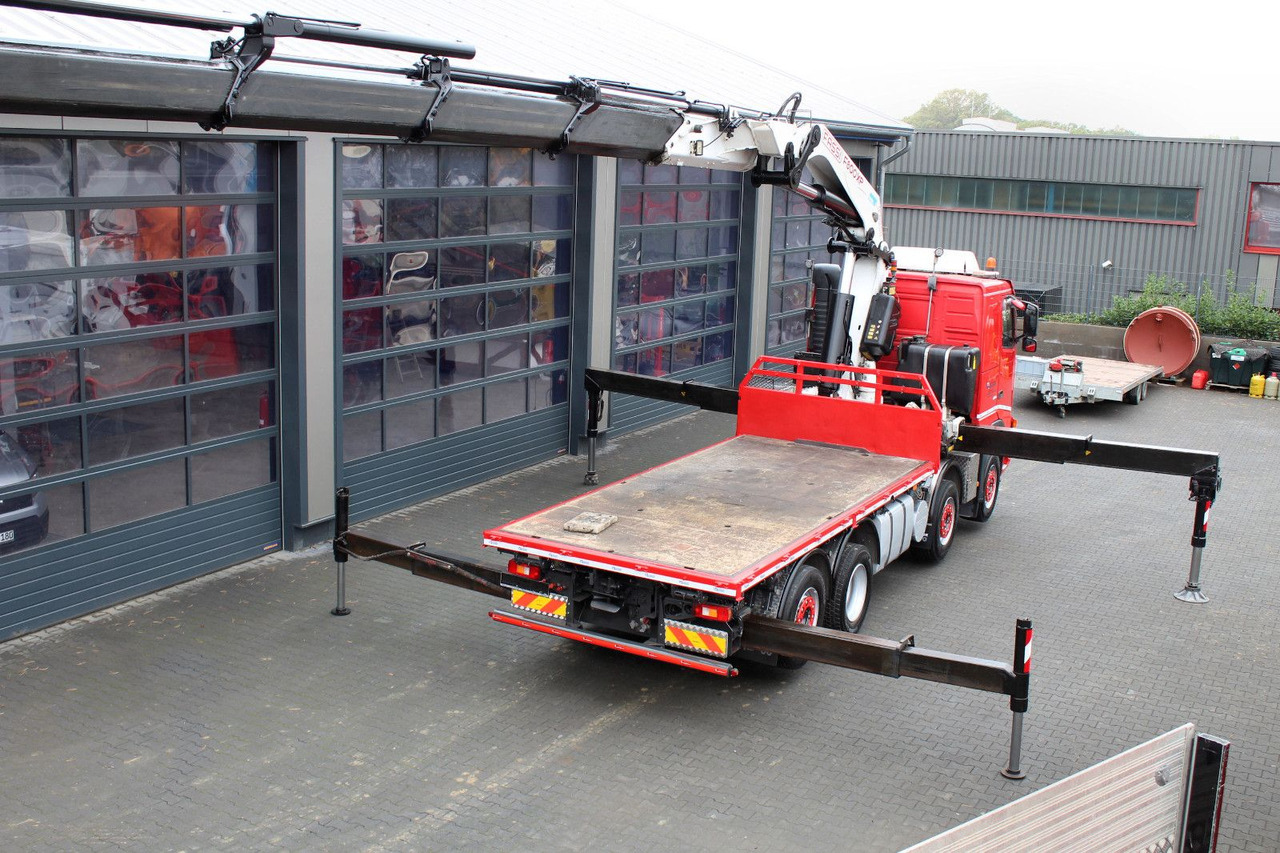 Camión caja abierta, Camión grúa Volvo FM 480 8x2 Pritsche + FASSI F800XP Kran 6x: foto 6