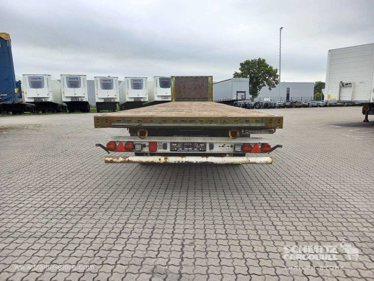 Semirremolque plataforma/ Caja abierta KRONE Auflieger Plateau Standard: foto 7