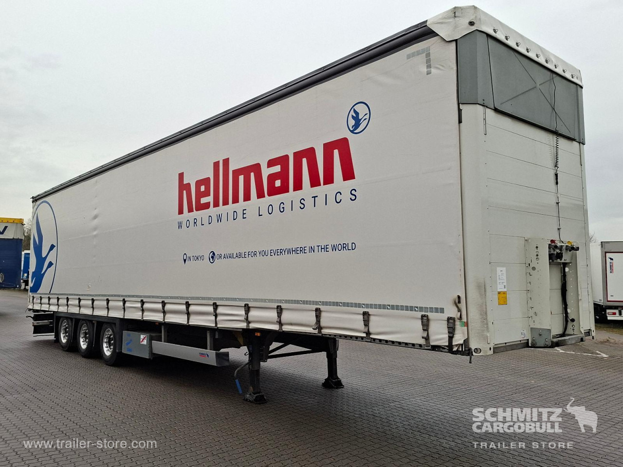 SCHMITZ Auflieger Curtainsider Mega - Semirremolque lona: foto 1 SCHMITZ Auflieger Curtainsider Mega - Semirremolque lona: foto 1