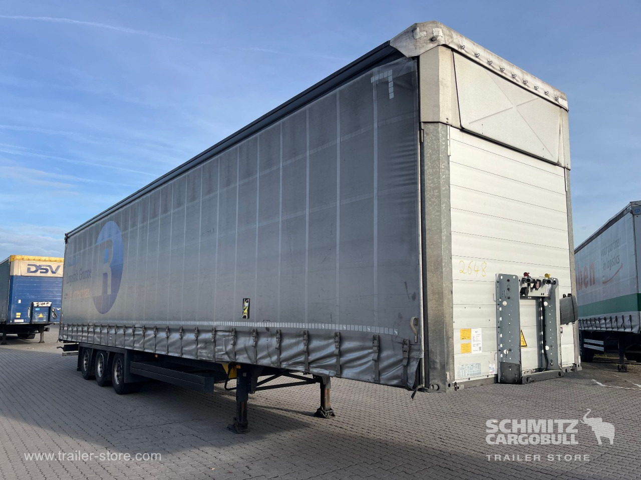 SCHMITZ Auflieger Curtainsider Mega - Semirremolque lona: foto 1 SCHMITZ Auflieger Curtainsider Mega - Semirremolque lona: foto 1