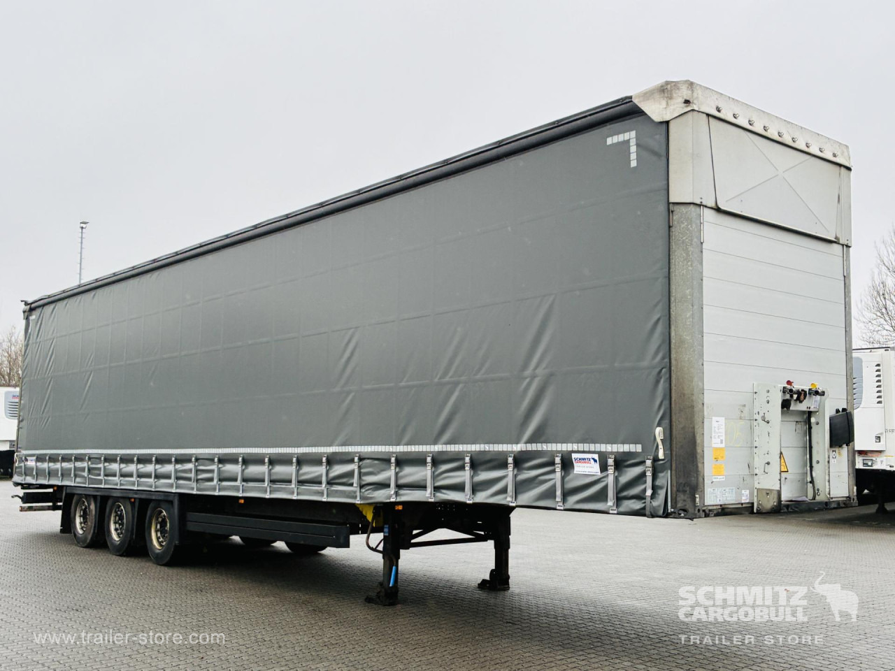 SCHMITZ Auflieger Curtainsider Mega - Semirremolque lona: foto 1 SCHMITZ Auflieger Curtainsider Mega - Semirremolque lona: foto 1