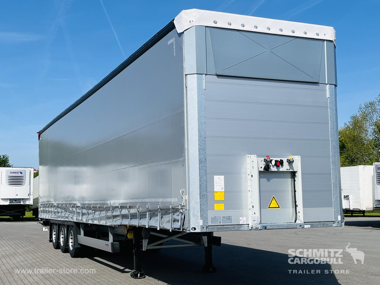 SCHMITZ Auflieger Curtainsider Mega - Semirremolque lona: foto 1 SCHMITZ Auflieger Curtainsider Mega - Semirremolque lona: foto 1