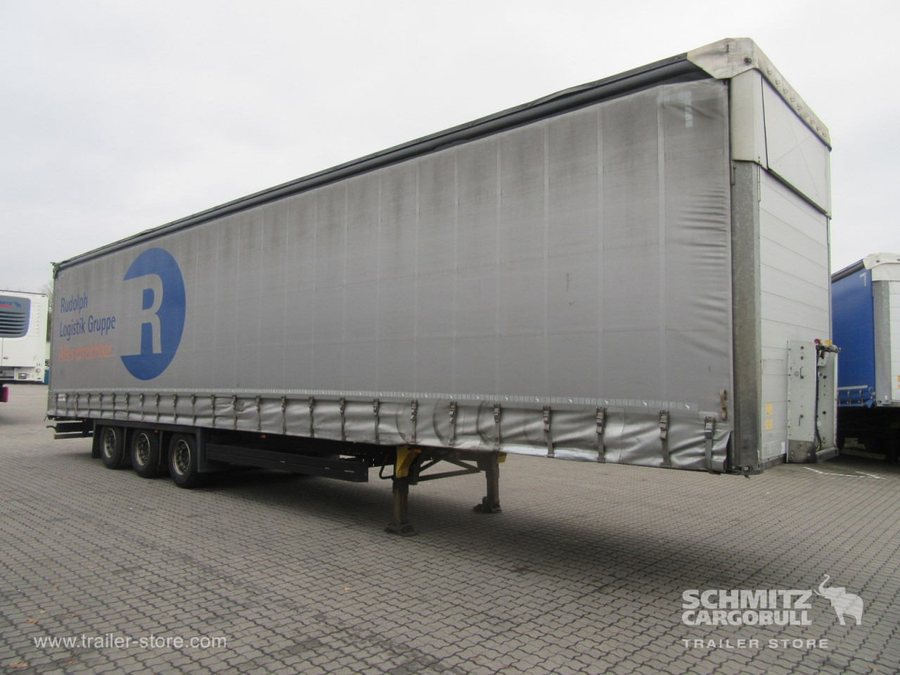 SCHMITZ Auflieger Curtainsider Mega - Semirremolque lona: foto 1 SCHMITZ Auflieger Curtainsider Mega - Semirremolque lona: foto 1