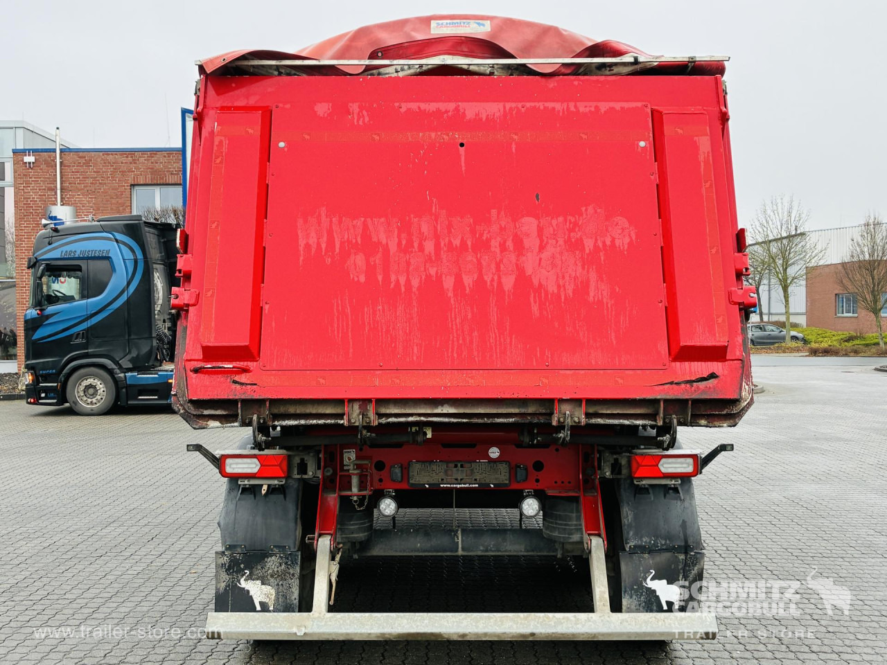 SCHMITZ Auflieger Kipper Alukastenmulde Insulated - Semirremolque volquete: foto 2 SCHMITZ Auflieger Kipper Alukastenmulde Insulated - Semirremolque volquete: foto 2