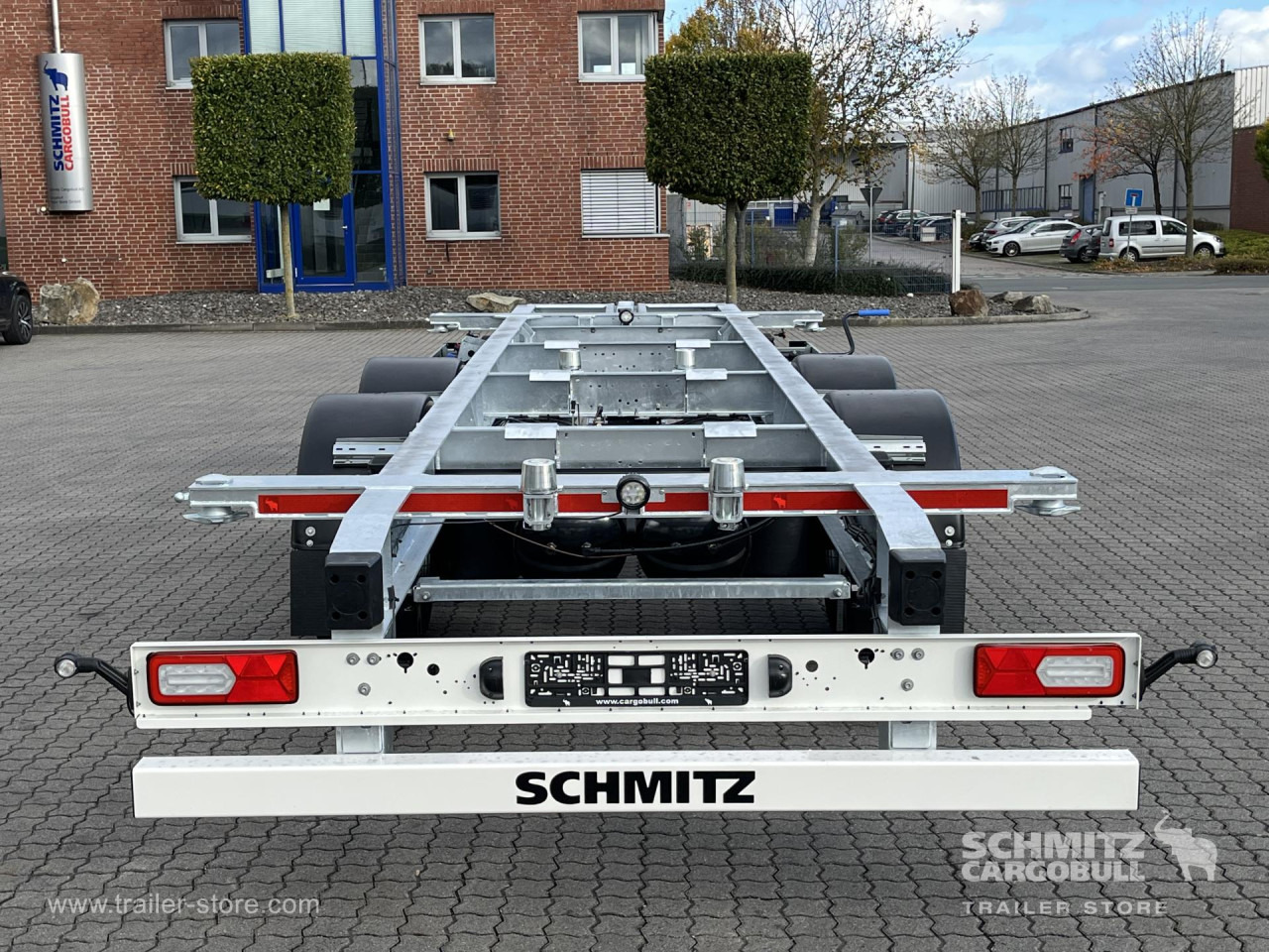 SCHMITZ Zentralachsanhänger Wechselfahrgestell - Remolque portacontenedore/ Intercambiable: foto 5 SCHMITZ Zentralachsanhänger Wechselfahrgestell - Remolque portacontenedore/ Intercambiable: foto 5