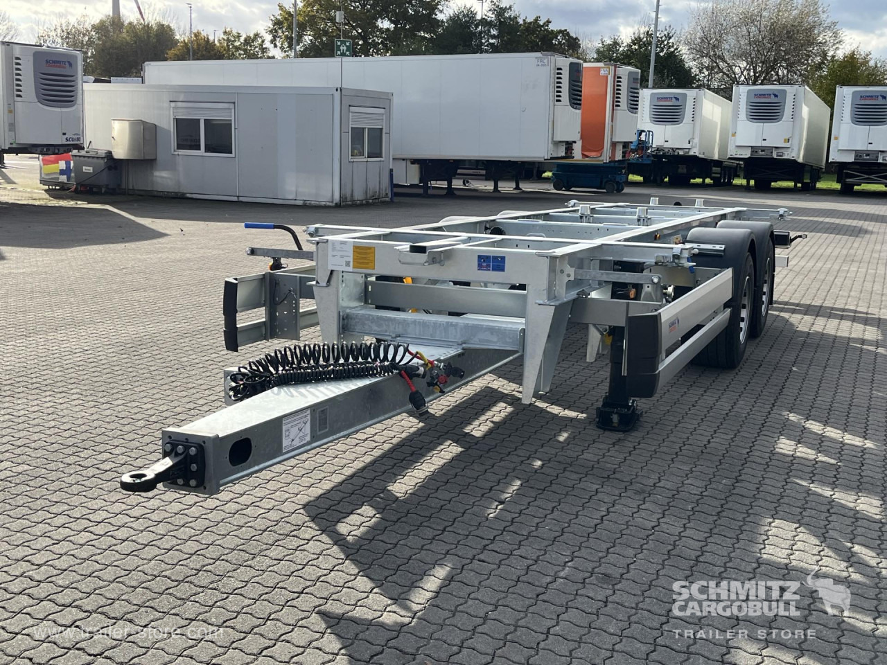 Remolque portacontenedore/ Intercambiable nuevo SCHMITZ Zentralachsanhänger Wechselfahrgestell: foto 9 Remolque portacontenedore/ Intercambiable nuevo SCHMITZ Zentralachsanhänger Wechselfahrgestell: foto 9