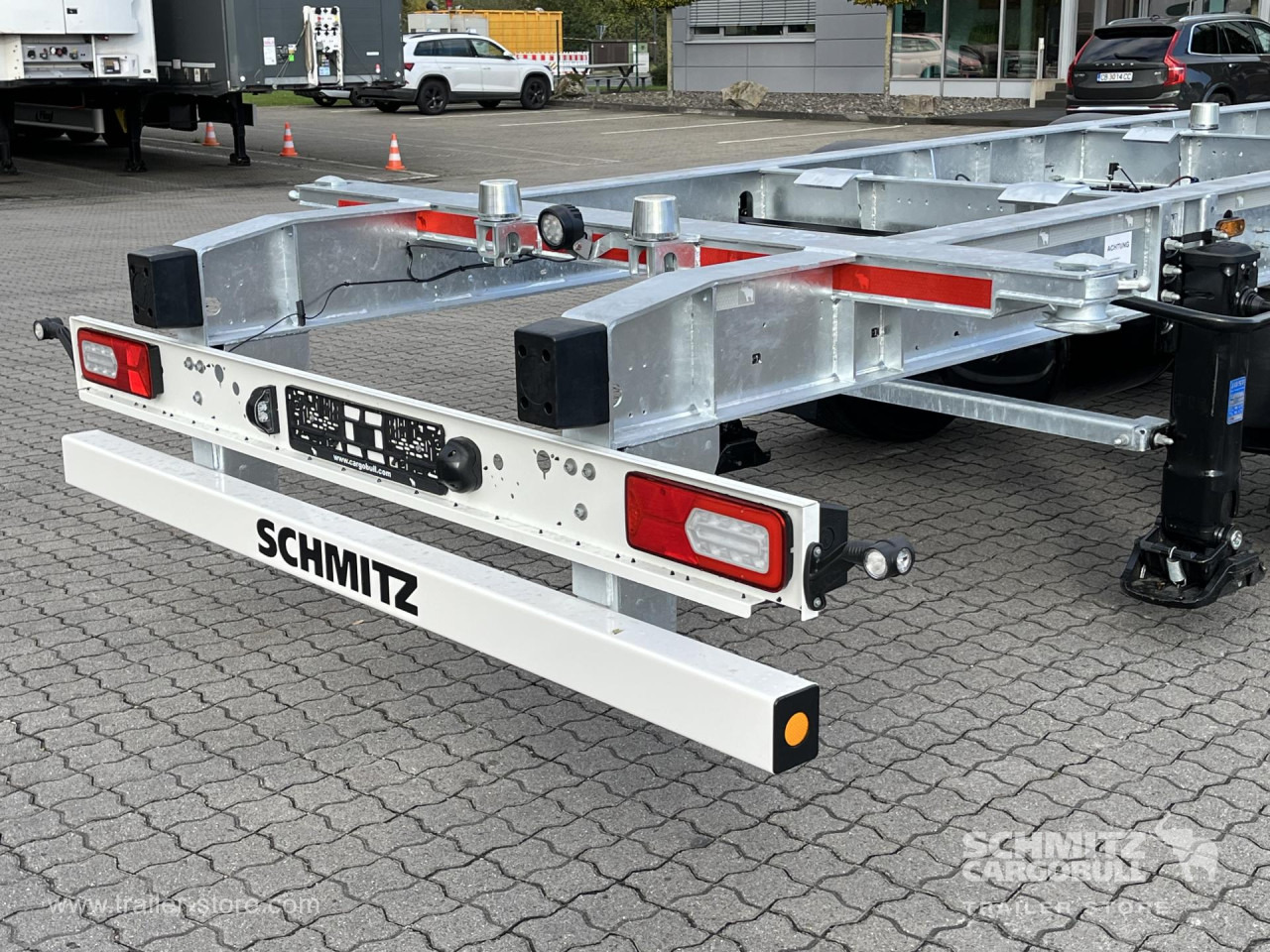 SCHMITZ Zentralachsanhänger Wechselfahrgestell - Remolque portacontenedore/ Intercambiable: foto 4 SCHMITZ Zentralachsanhänger Wechselfahrgestell - Remolque portacontenedore/ Intercambiable: foto 4