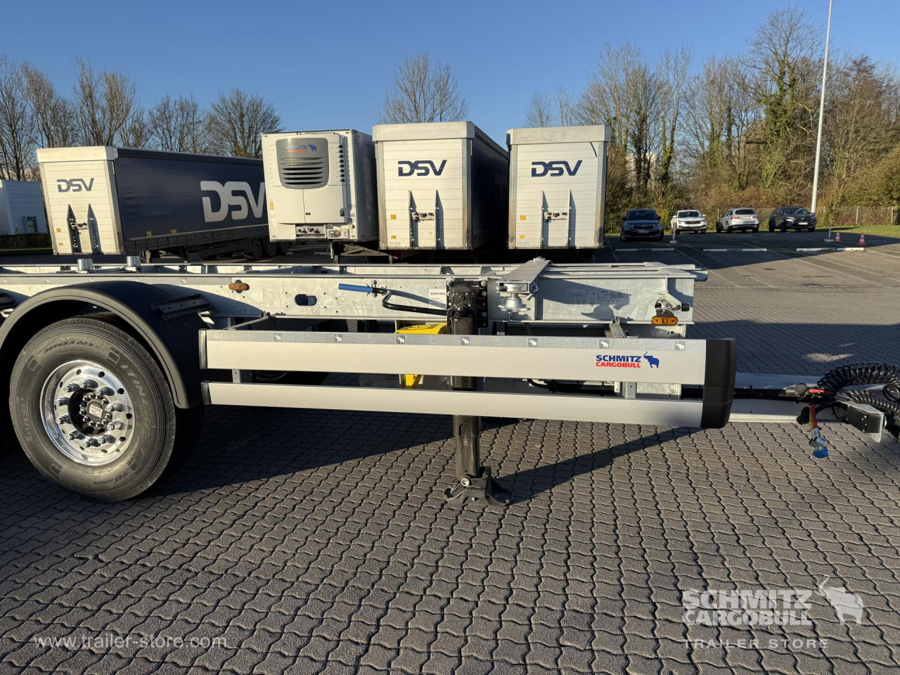 SCHMITZ Zentralachsanhänger Wechselfahrgestell Standard - Remolque portacontenedore/ Intercambiable: foto 3 SCHMITZ Zentralachsanhänger Wechselfahrgestell Standard - Remolque portacontenedore/ Intercambiable: foto 3