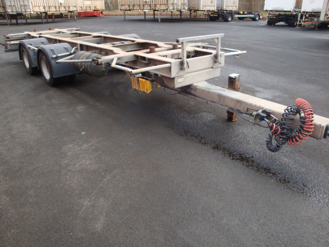 Obermaier W190 ZLU Jumbo Tandem BDF C 7820 7,82 verzinkt - Remolque portacontenedore/ Intercambiable: foto 5 Obermaier W190 ZLU Jumbo Tandem BDF C 7820 7,82 verzinkt - Remolque portacontenedore/ Intercambiable: foto 5