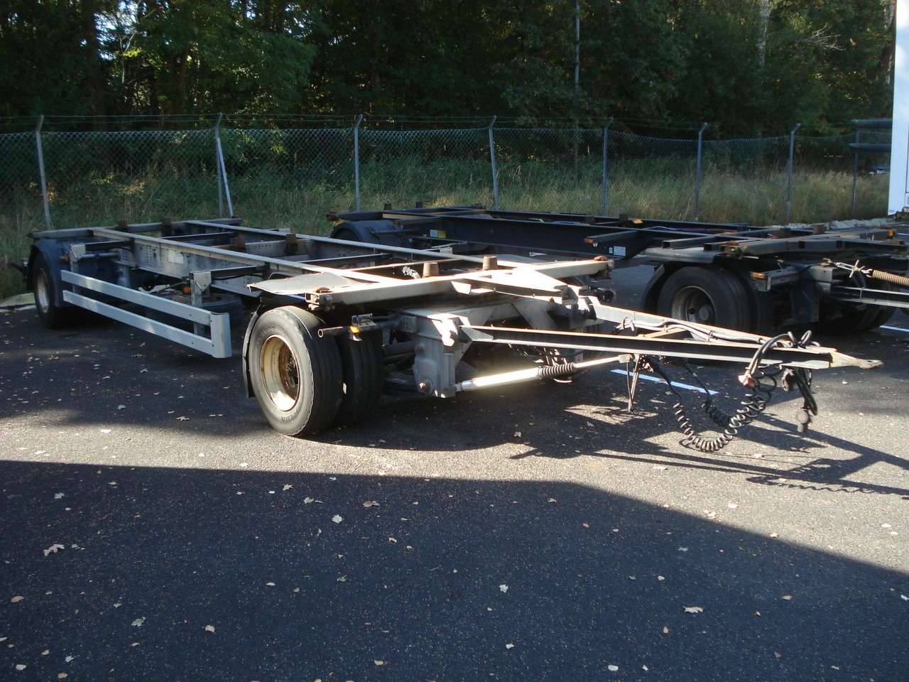 Web-Trailer ANH 18 Drehschemel Jumbo verzinkt für C7,82 WBs - Remolque portacontenedore/ Intercambiable: foto 1 Web-Trailer ANH 18 Drehschemel Jumbo verzinkt für C7,82 WBs - Remolque portacontenedore/ Intercambiable: foto 1