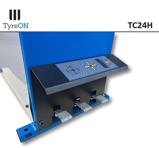 Equipo de taller TC24H Heavy duty car tyre changer with assist arm - 1-Speed / 7 rpm - 230V: foto 9 Equipo de taller TC24H Heavy duty car tyre changer with assist arm - 1-Speed / 7 rpm - 230V: foto 9
