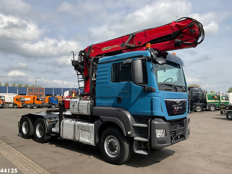 Cabeza tractora MAN TGS 33.480 6x6 Euro 6 Palfinger 27 Tonmeter boomkraan: foto 6 Cabeza tractora MAN TGS 33.480 6x6 Euro 6 Palfinger 27 Tonmeter boomkraan: foto 6