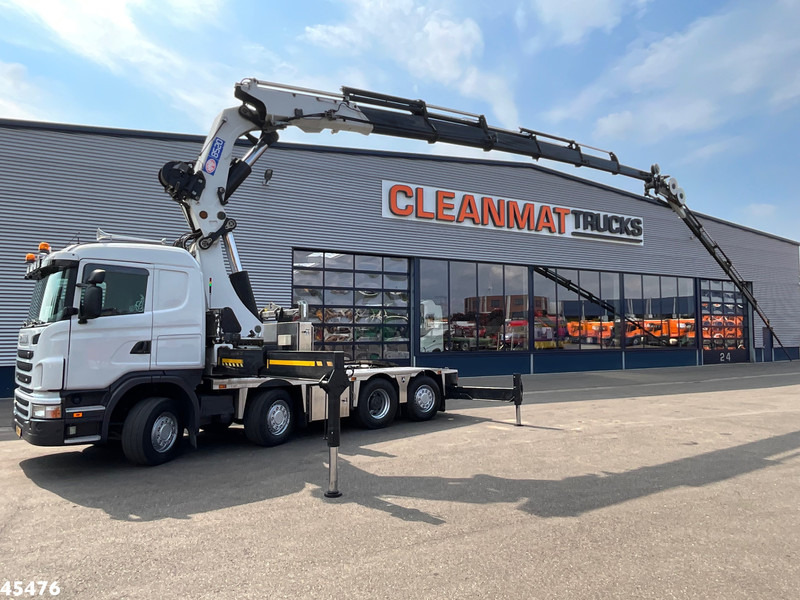 Scania G 480 HMF 85 Tonmeter laadkraan + Fly-Jib - Cabeza tractora: foto 1 Scania G 480 HMF 85 Tonmeter laadkraan + Fly-Jib - Cabeza tractora: foto 1