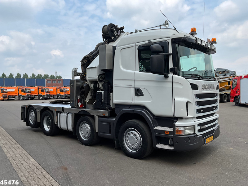 Scania G 480 HMF 85 Tonmeter laadkraan + Fly-Jib - Cabeza tractora: foto 4 Scania G 480 HMF 85 Tonmeter laadkraan + Fly-Jib - Cabeza tractora: foto 4