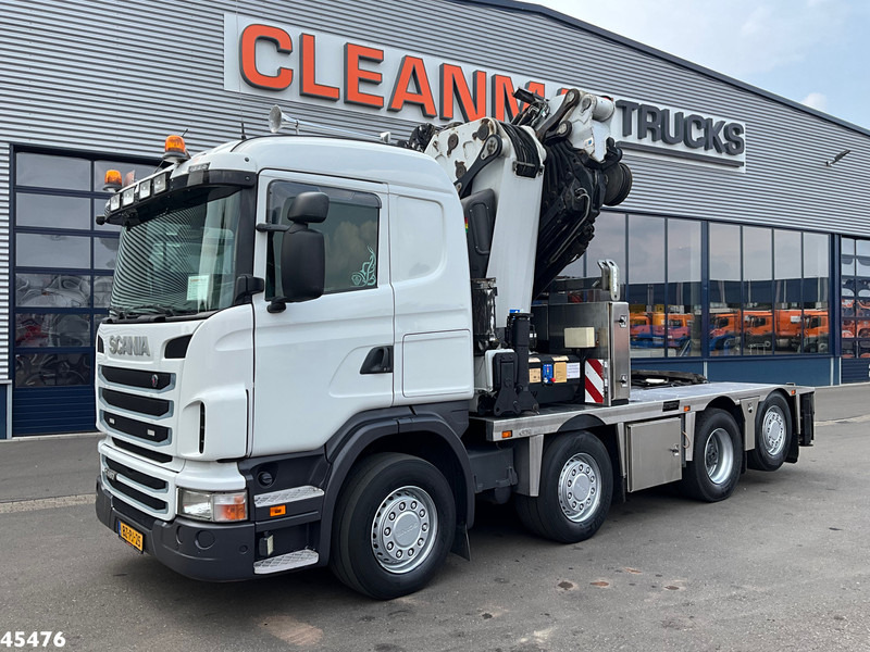 Scania G 480 HMF 85 Tonmeter laadkraan + Fly-Jib - Cabeza tractora: foto 5 Scania G 480 HMF 85 Tonmeter laadkraan + Fly-Jib - Cabeza tractora: foto 5