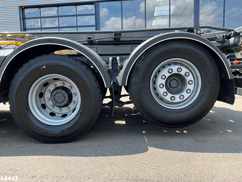 Camión con equipo de cable, Camión grúa DAF DAF FAX CF 480 Euro 6 HMF 26 Tonmeter laadkraan: foto 9