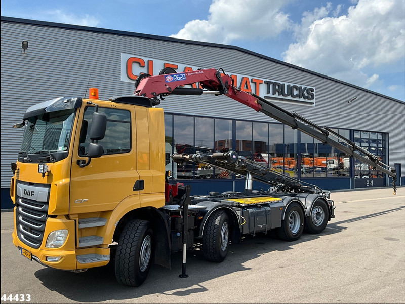 DAF DAF FAX CF 480 Euro 6 HMF 26 Tonmeter laadkraan - Camión con equipo de cable, Camión grúa: foto 1 DAF DAF FAX CF 480 Euro 6 HMF 26 Tonmeter laadkraan - Camión con equipo de cable, Camión grúa: foto 1