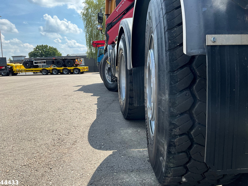 Camión con equipo de cable, Camión grúa DAF DAF FAX CF 480 Euro 6 HMF 26 Tonmeter laadkraan: foto 10