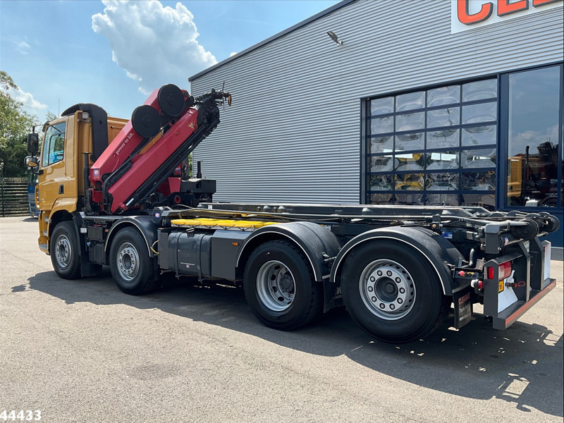 Camión con equipo de cable, Camión grúa DAF DAF FAX CF 480 Euro 6 HMF 26 Tonmeter laadkraan: foto 6