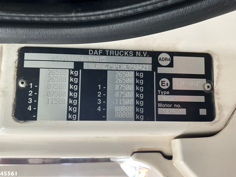 Camión de basura DAF FAG 75 CF 250 Haller 20m³: foto 17