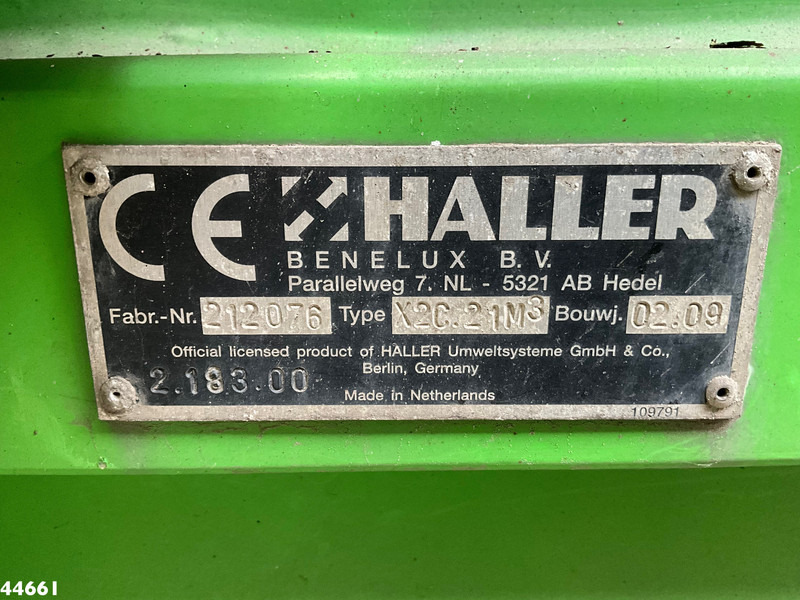Camión de basura DAF FAG 75 CF 310 Haller 21m³: foto 18