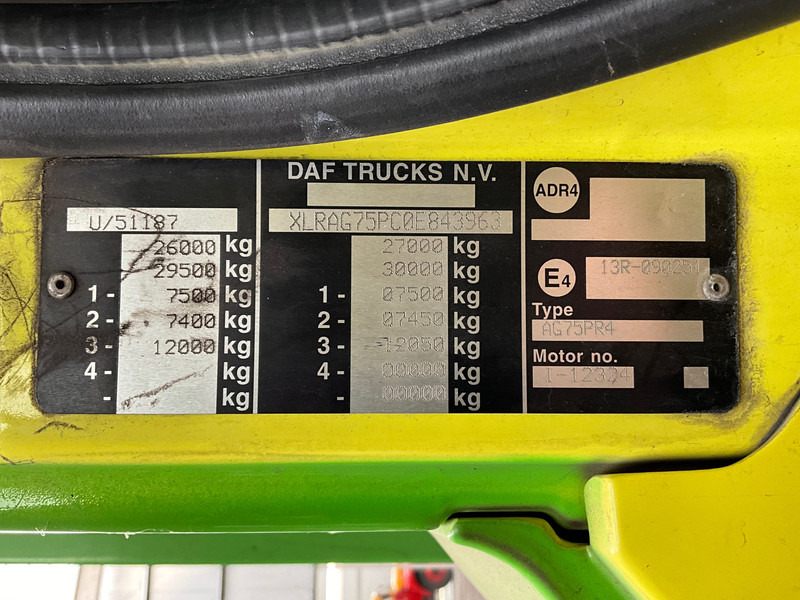 Camión de basura DAF FAG 75 CF 310 Haller 21m³: foto 19