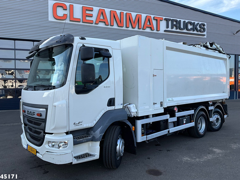 DAF FAN LF 220 Euro 6 Bekker LaGram Glaswagen - Camión de basura: foto 4 DAF FAN LF 220 Euro 6 Bekker LaGram Glaswagen - Camión de basura: foto 4
