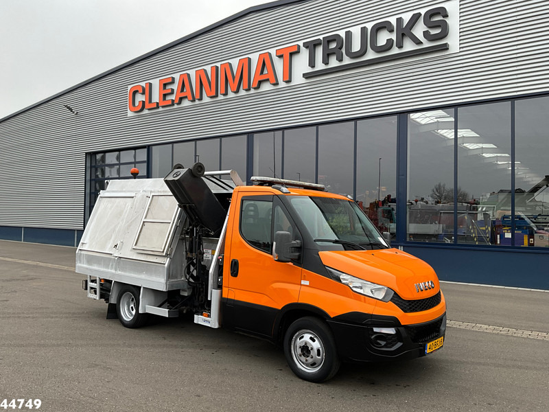 Camión de basura Iveco Daily 40C15 Euro 6 Terberg zijlader: foto 6