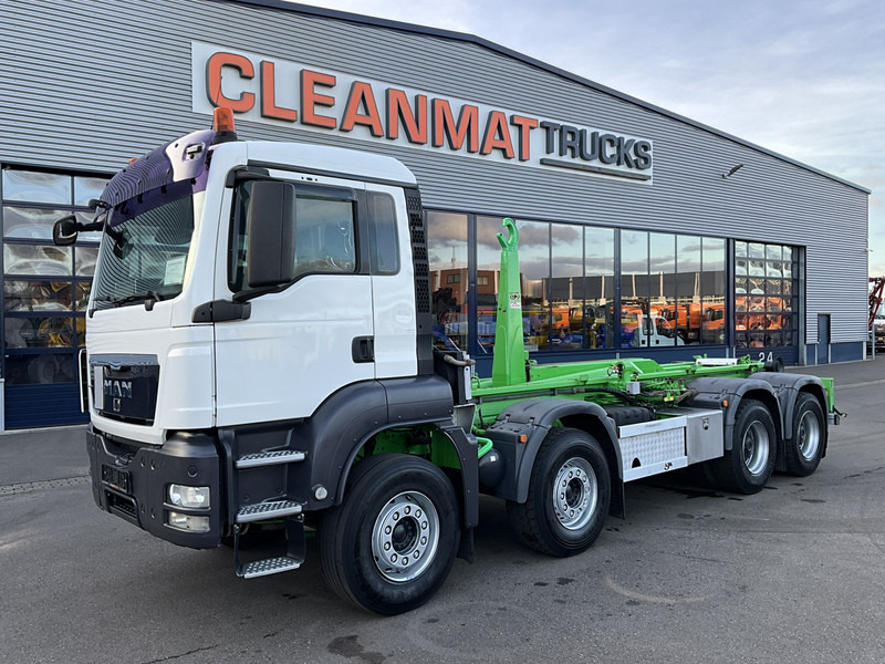 MAN TGA 41.440 8x4 Full Steel AJK 26 Ton Haakarmsysteem - Camión multibasculante: foto 2 MAN TGA 41.440 8x4 Full Steel AJK 26 Ton Haakarmsysteem - Camión multibasculante: foto 2