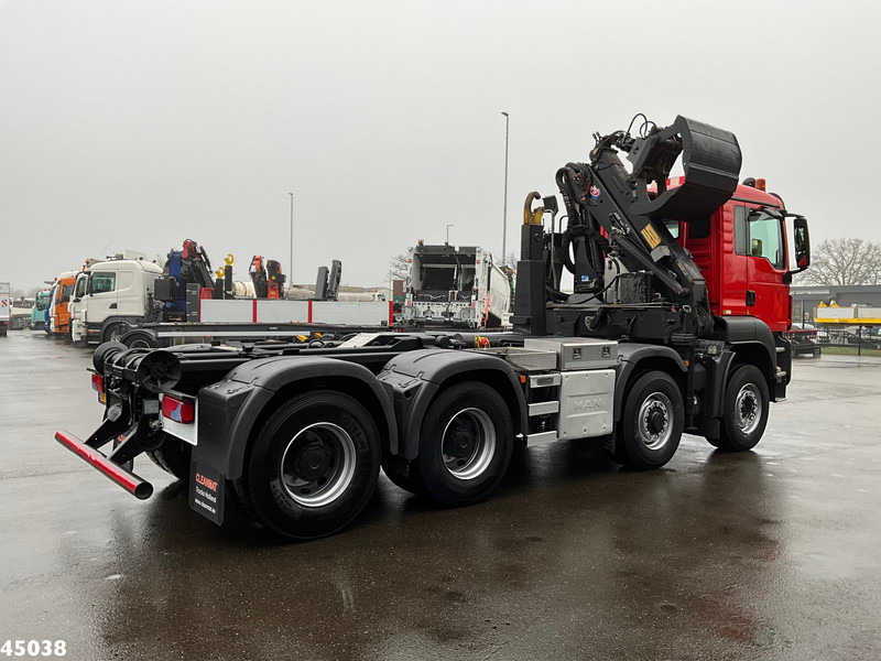 MAN TGS 35.400 8x4 Euro 6 HMF 16 Tonmeter Z-kraan - Camión multibasculante, Camión grúa: foto 4 MAN TGS 35.400 8x4 Euro 6 HMF 16 Tonmeter Z-kraan - Camión multibasculante, Camión grúa: foto 4