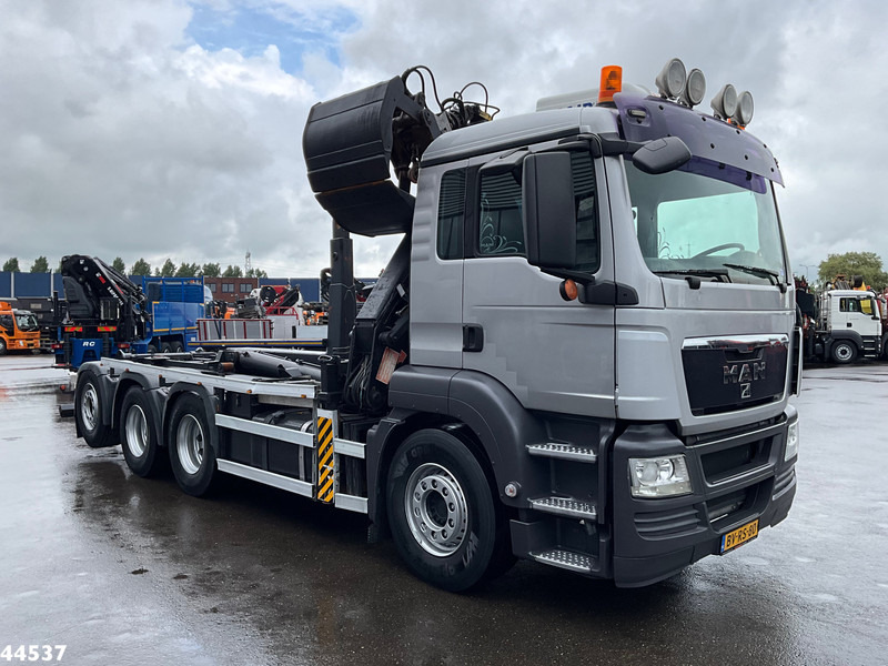 MAN TGS 35.400 8x4 HMF 16 Tonmeter Z-kraan - Camión multibasculante: foto 5 MAN TGS 35.400 8x4 HMF 16 Tonmeter Z-kraan - Camión multibasculante: foto 5
