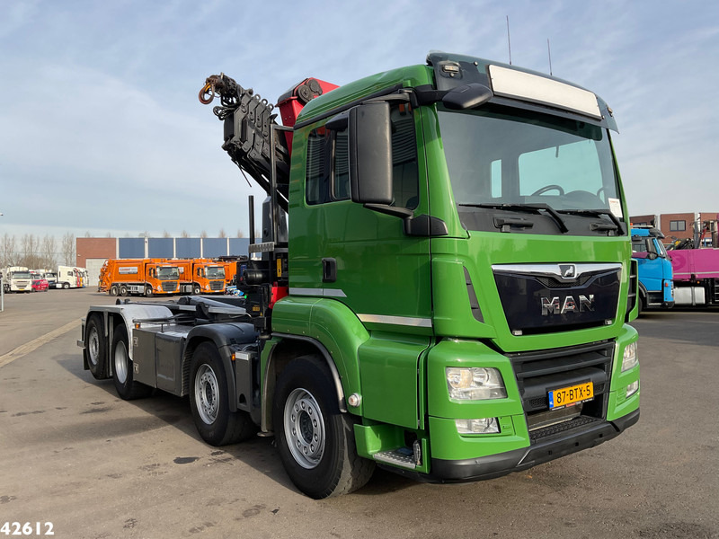 MAN TGS 35.460 8x2 Euro 6 HMF 26 Tonmeter laadkraan - Camión multibasculante, Camión grúa: foto 3 MAN TGS 35.460 8x2 Euro 6 HMF 26 Tonmeter laadkraan - Camión multibasculante, Camión grúa: foto 3