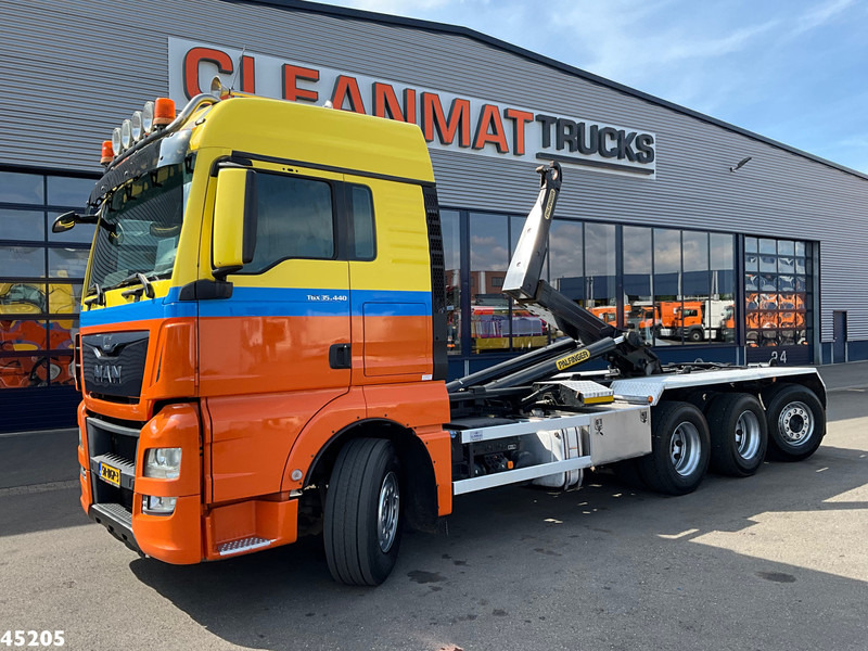 MAN TGX 35.440 Euro 6 8x4 26 Ton haakarmsysteem - Camión multibasculante: foto 1 MAN TGX 35.440 Euro 6 8x4 26 Ton haakarmsysteem - Camión multibasculante: foto 1