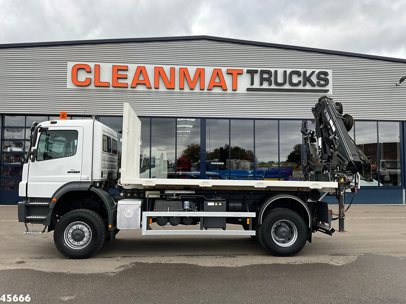 Mercedes-Benz AXOR 1929 4x4 VDL 14 Ton haakarmsysteem + Laadplateau met Hiab 14 Tonmeter laadkraan - Camión grúa: foto 4 Mercedes-Benz AXOR 1929 4x4 VDL 14 Ton haakarmsysteem + Laadplateau met Hiab 14 Tonmeter laadkraan - Camión grúa: foto 4
