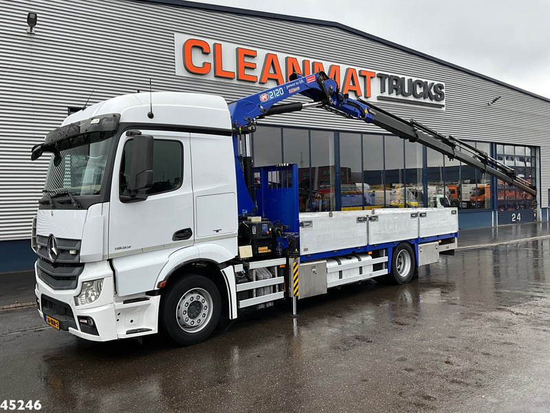 Mercedes-Benz Actros 1833 Euro 6 HMF 21 Tonmeter laadkraan - Camión grúa: foto 1 Mercedes-Benz Actros 1833 Euro 6 HMF 21 Tonmeter laadkraan - Camión grúa: foto 1