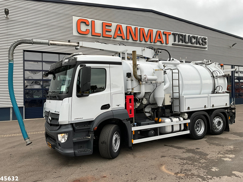 Mercedes-Benz Antos 2833 Euro 6 DHM kolkenzuiger Just 123.687 km! - Limpieza de alcantarillado: foto 1 Mercedes-Benz Antos 2833 Euro 6 DHM kolkenzuiger Just 123.687 km! - Limpieza de alcantarillado: foto 1