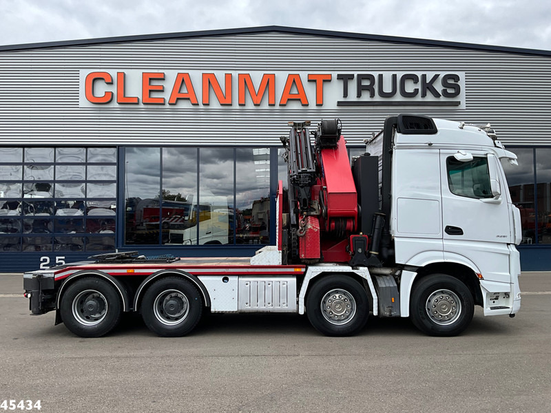 Mercedes-Benz Arocs 3251 8x4 Euro 6 Retarder HMF 85 Tonmeter laadkraan Fly-Jib - Camión grúa: foto 3 Mercedes-Benz Arocs 3251 8x4 Euro 6 Retarder HMF 85 Tonmeter laadkraan Fly-Jib - Camión grúa: foto 3