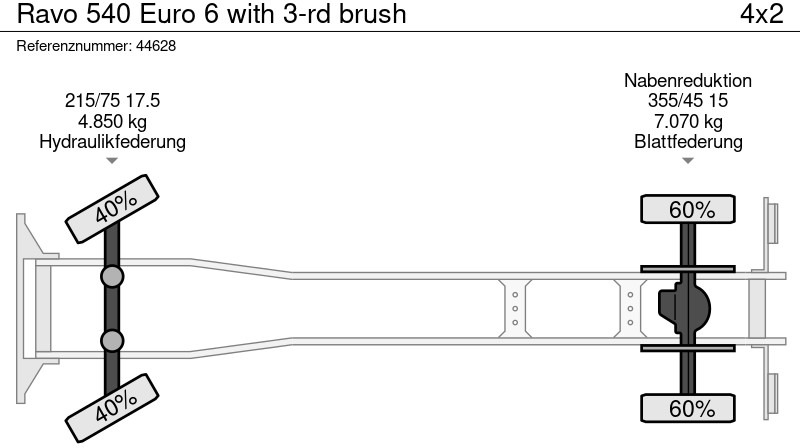Barredora vial Ravo 540 Euro 6 with 3-rd brush: foto 20