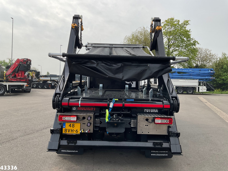 Camión portacontenedor de cadenas Renault D WIDE Multilift 12 Ton portaalarmsysteem: foto 6